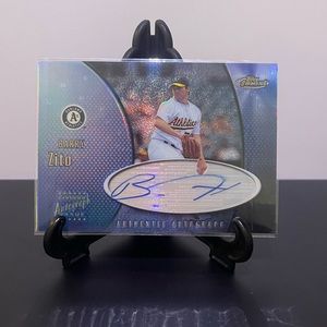 Barry Zito Topps Finest 2001 Certified Autograph Issue